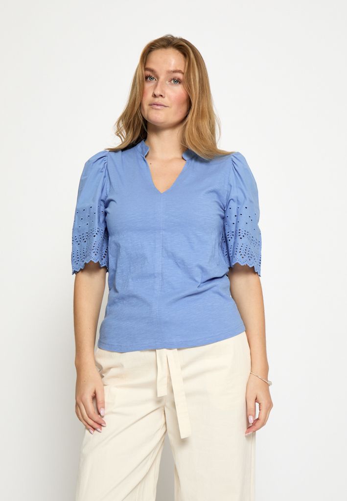 Peppercorn PCNema Blouse 2016 CORNFLOWER BLUE PC8771
