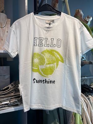 Kaffe KAchelsea T-Shirt Chalk 10511340 Kaffe KAchelsea T-Shirt Chalk 10511340