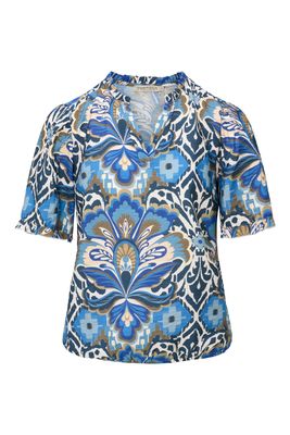 Dreamstar blousetop BAROK Indigo Mix Z26 216 Sjuul Dreamstar blousetop BAROK Indigo Mix Z26 216 Sjuul