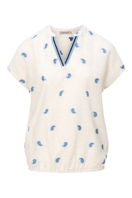 Dreamstar blousetop PAISLEY Blue-Naturel Z26 206 Semmy Dreamstar blousetop PAISLEY Blue-Naturel Z26 206 Semmy