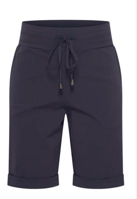 Mi Piace Broek Bermuda Dark Blue MP202423 Mi Piace Broek Bermuda Dark Blue MP202423