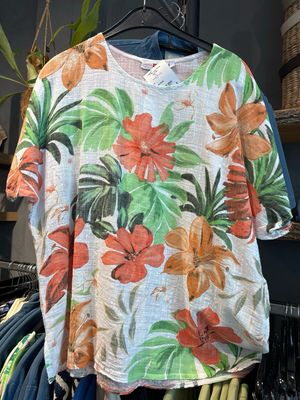 Hegler 33328 Oranje Wolkenstein Blouse Hegler 33328 Oranje Wolkenstein Blouse