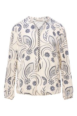 Dreamstar blousetop OUTLINE Ivoor - Indigo W26 106 Cleo Dreamstar blousetop OUTLINE Ivoor - Indigo W26 106 Cleo