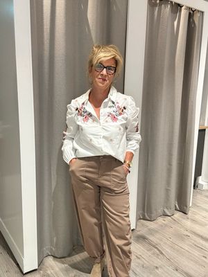 Basement pantalons katoen Hazel Carly Barrel Basement pantalons katoen Hazel Carly Barrel