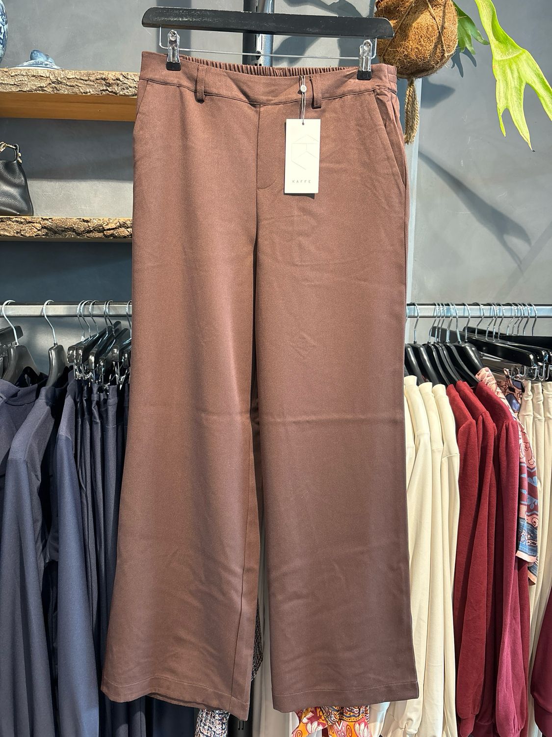 Kaffe KAvalley Pants Coffee Bean 10511085