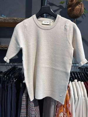 Cream CRDela Knit Pullover Oatmeal Melange 10615367 Cream CRDela Knit Pullover Oatmeal Melange 10615367