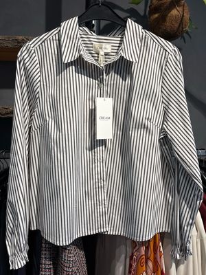 Cream CRAya long sleeve shirt Java Stripe 10615770 Cream CRAya long sleeve shirt Java Stripe 10615770