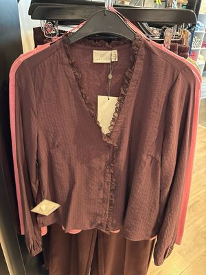 Kaffe KAsollie blouse Fudge 10512368 Kaffe KAsollie blouse Fudge 10512368
