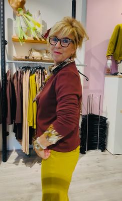 Mi Piace Cardigan Mahogany MP202903 Mi Piace Cardigan Mahogany MP202903