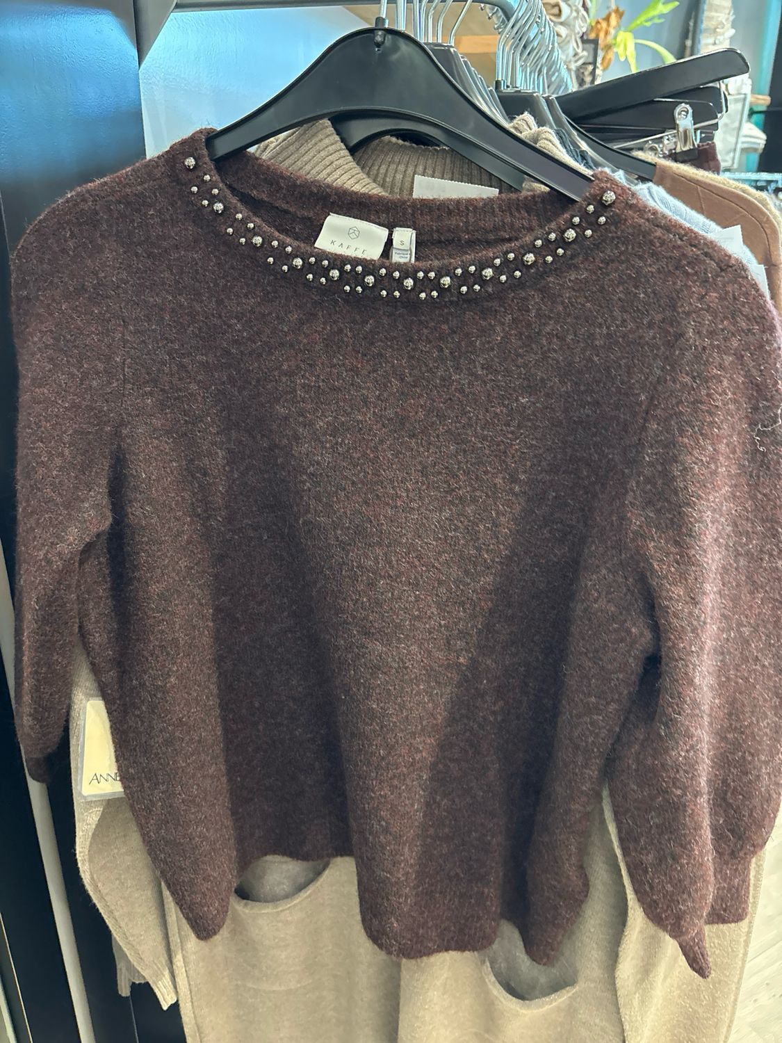 Kaffe KAselly Pullover Fudge Melange 10512296
