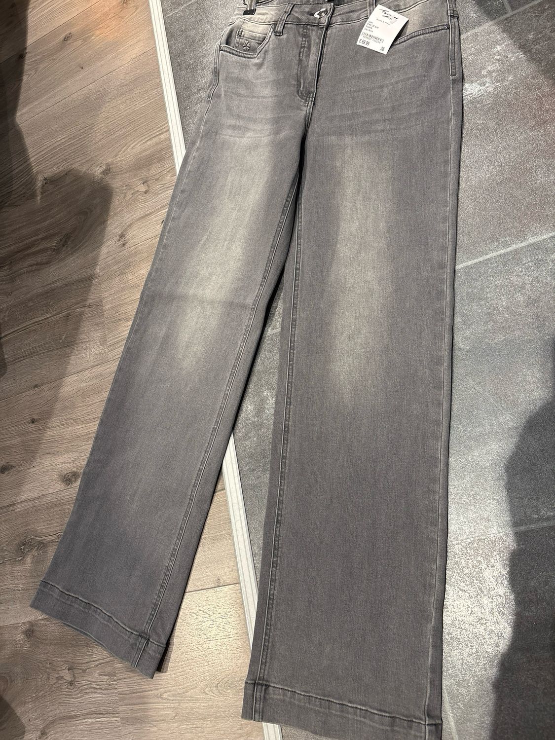 Gafair Broek L32 recht Grey Denim Nicolette