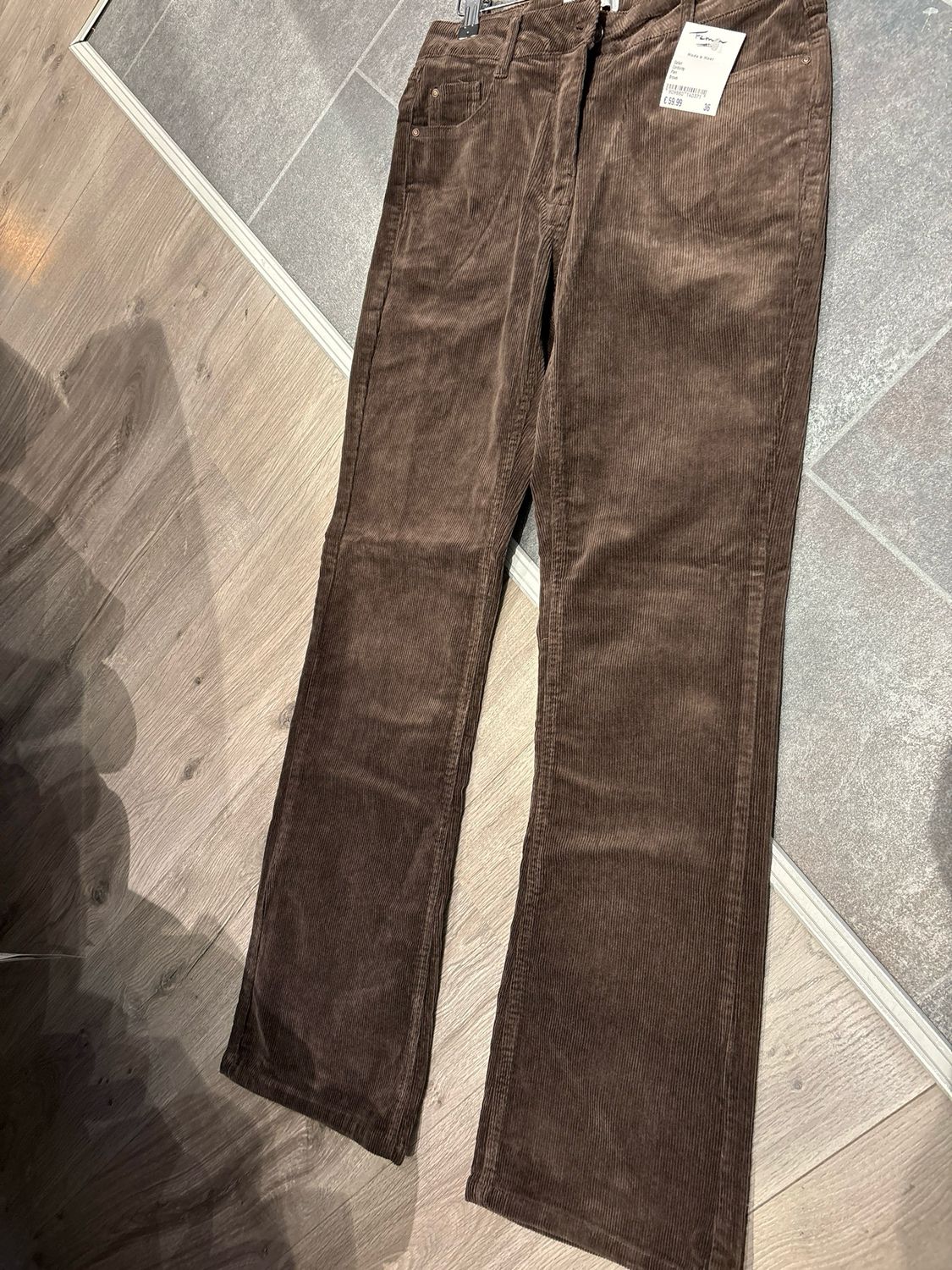 Gafair Corduroy Brown Pien