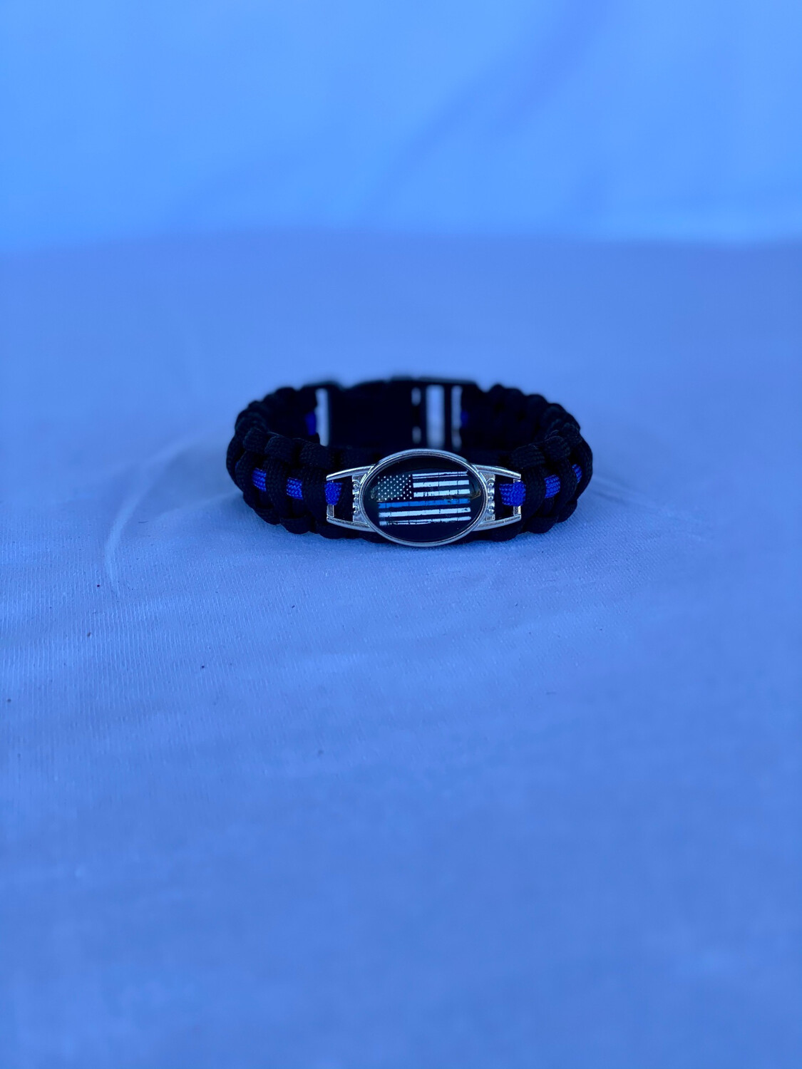 Blue Line Paracord Bracelet Blue Line Paracord Bracelet