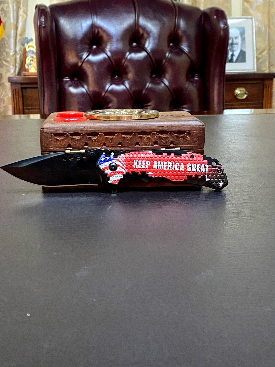 Keep America Great Knife (Textured Handle) Keep America Great Knife (Textured Handle)