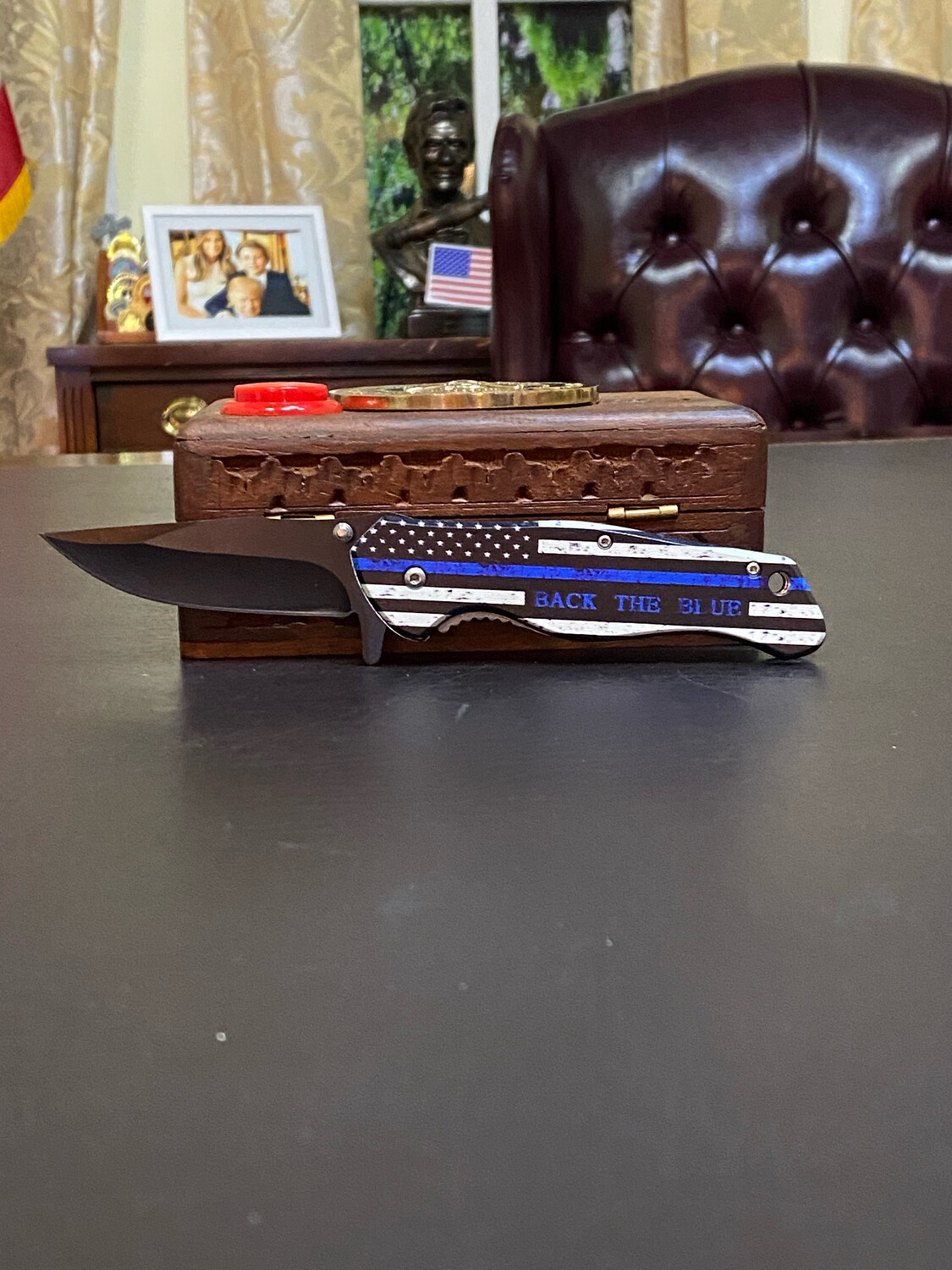 Back The Blue Knife Back The Blue Knife