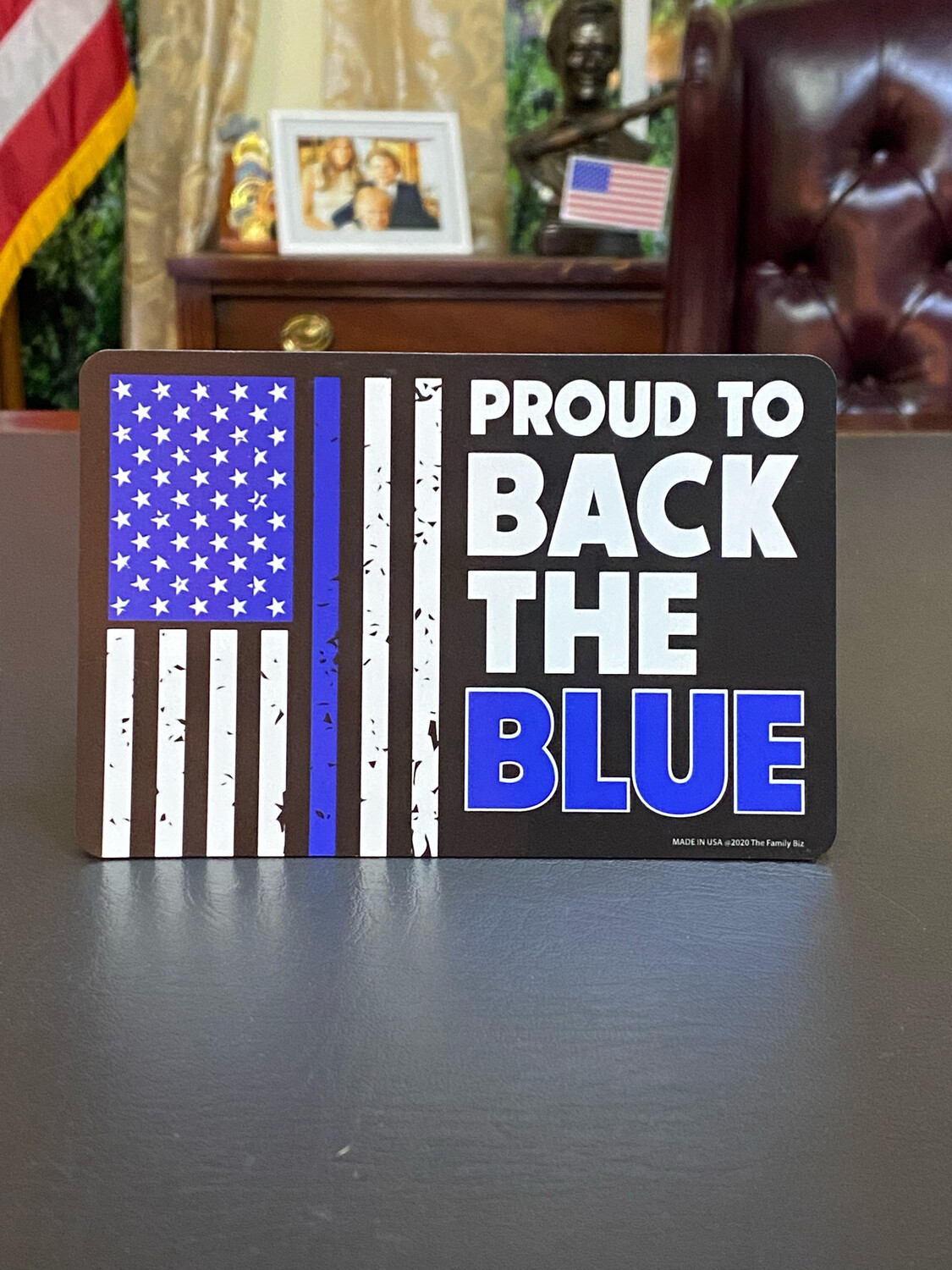 Proud To Back The Blue Magnet Proud To Back The Blue Magnet