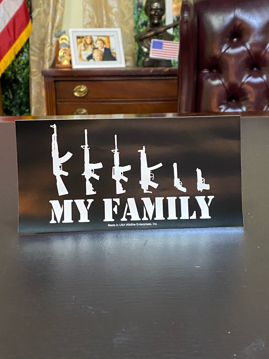 My Family Bumper Sticker My Family Bumper Sticker