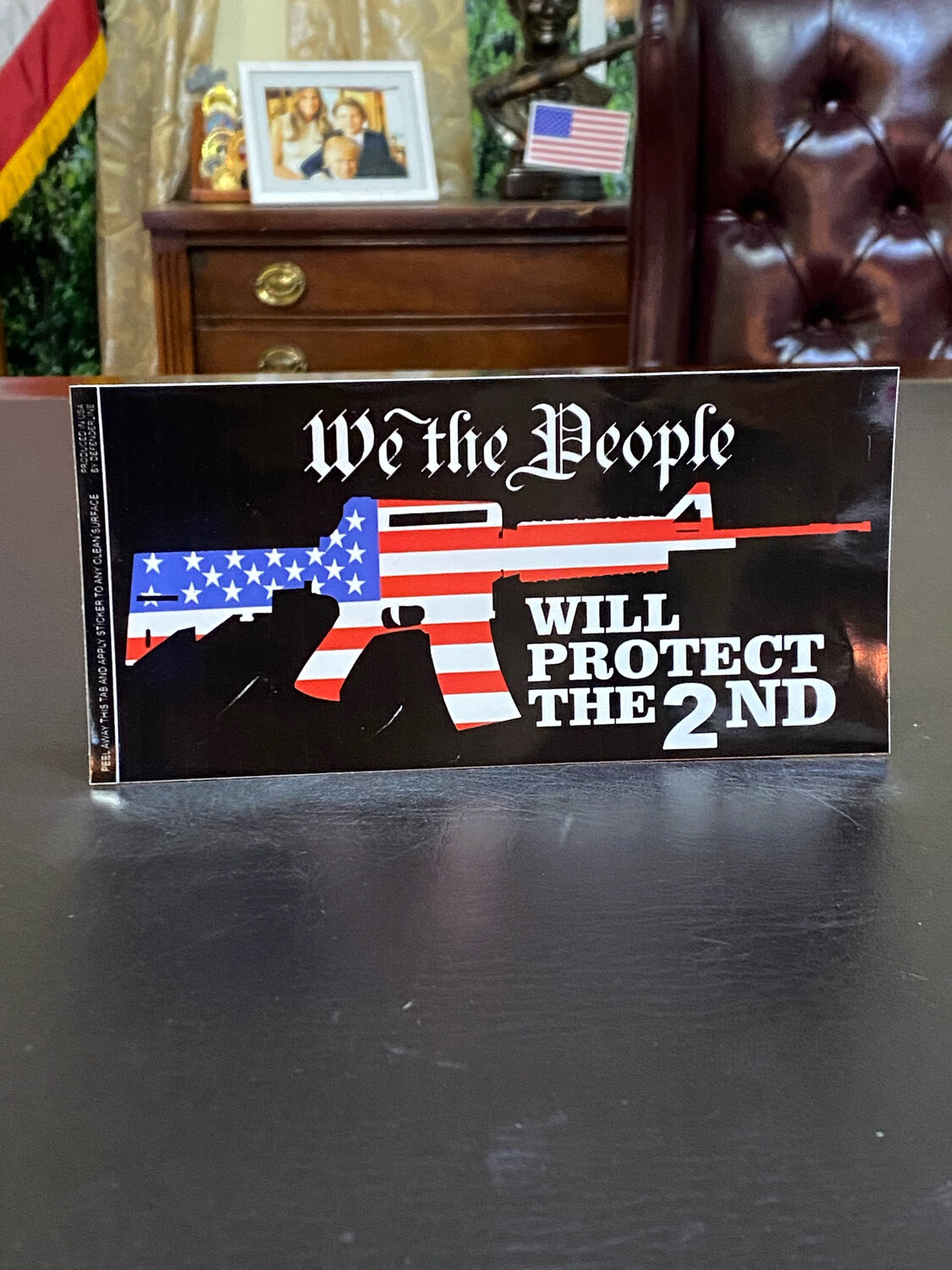 We The People Will Protect The 2nd Amendment Bumper Sticker We The People Will Protect The 2nd Amendment Bumper Sticker