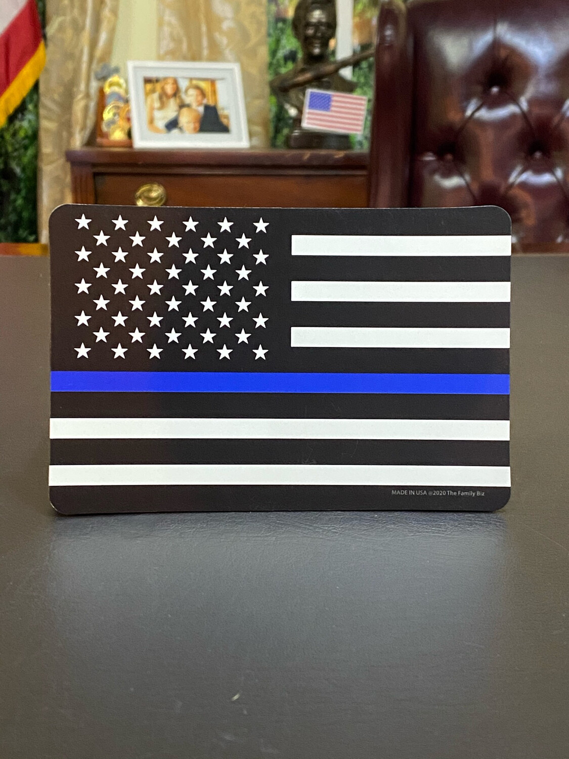 Blue Line Flag Magnet Blue Line Flag Magnet