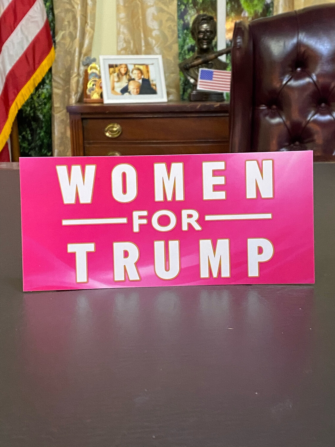 Women For Trump Bumper Sticker Women For Trump Bumper Sticker