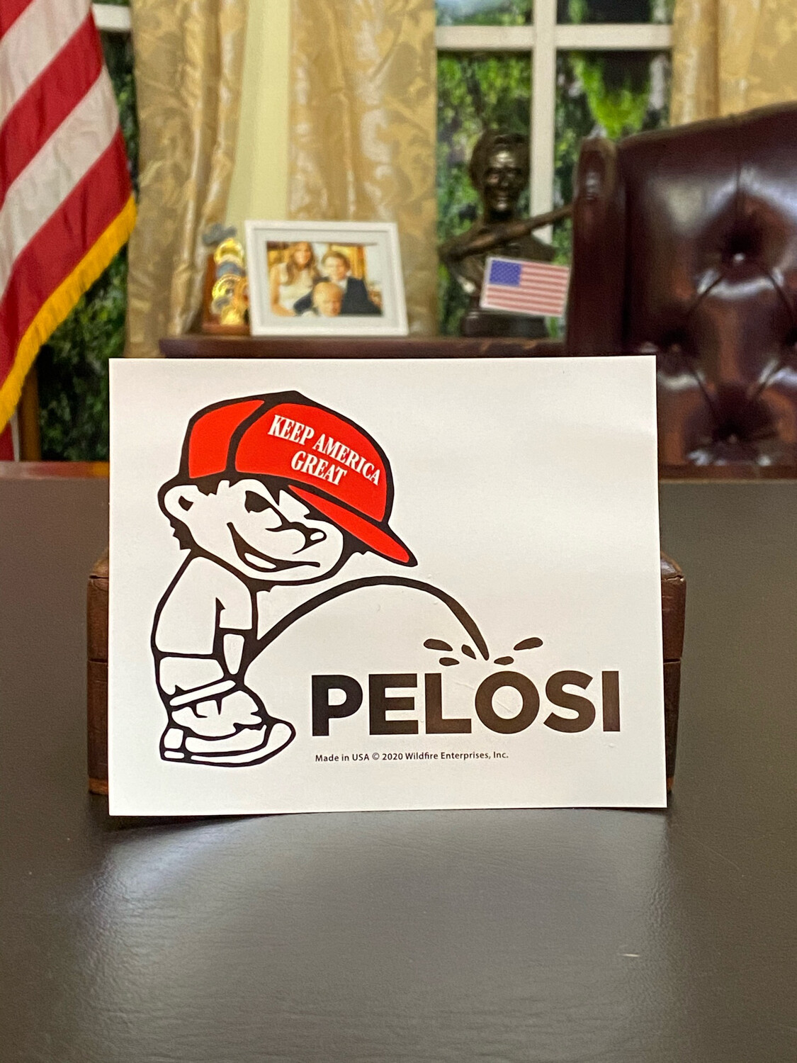 Piss On Pelosi Bumper Sticker Piss On Pelosi Bumper Sticker