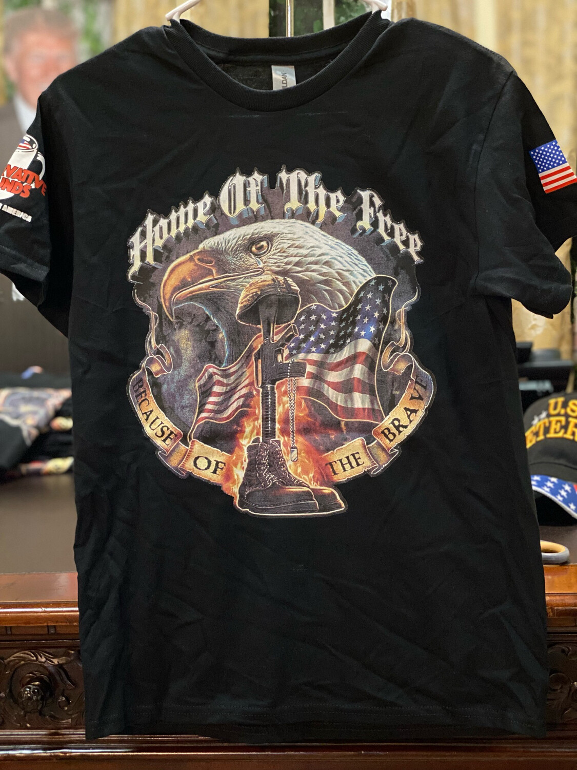 Home Of The Free Because Of The Brave Tshirt