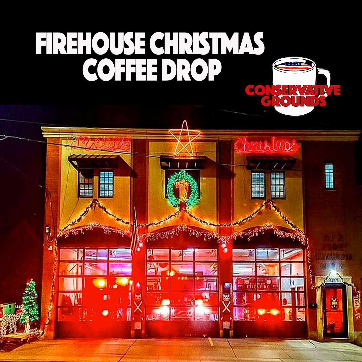 Firehouse Christmas Coffee Donation