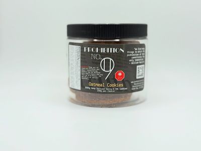 Delta 9 THC - Cookies - Oatmeal 200mg