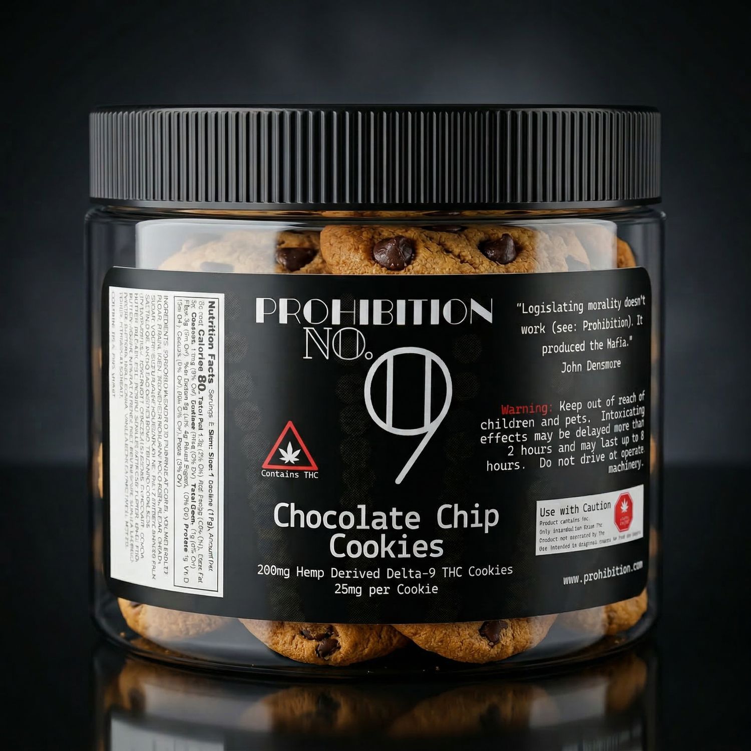 Delta 9 THC - Cookies - Chocolate Chip 200mg