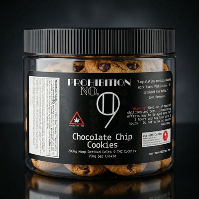 Delta 9 THC - Cookies - Chocolate Chip 200mg