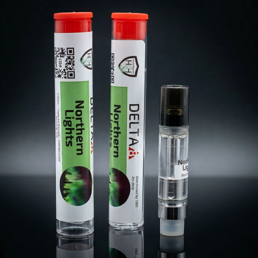 Delta 8 THC - Cartridge - Northern Lights 1g