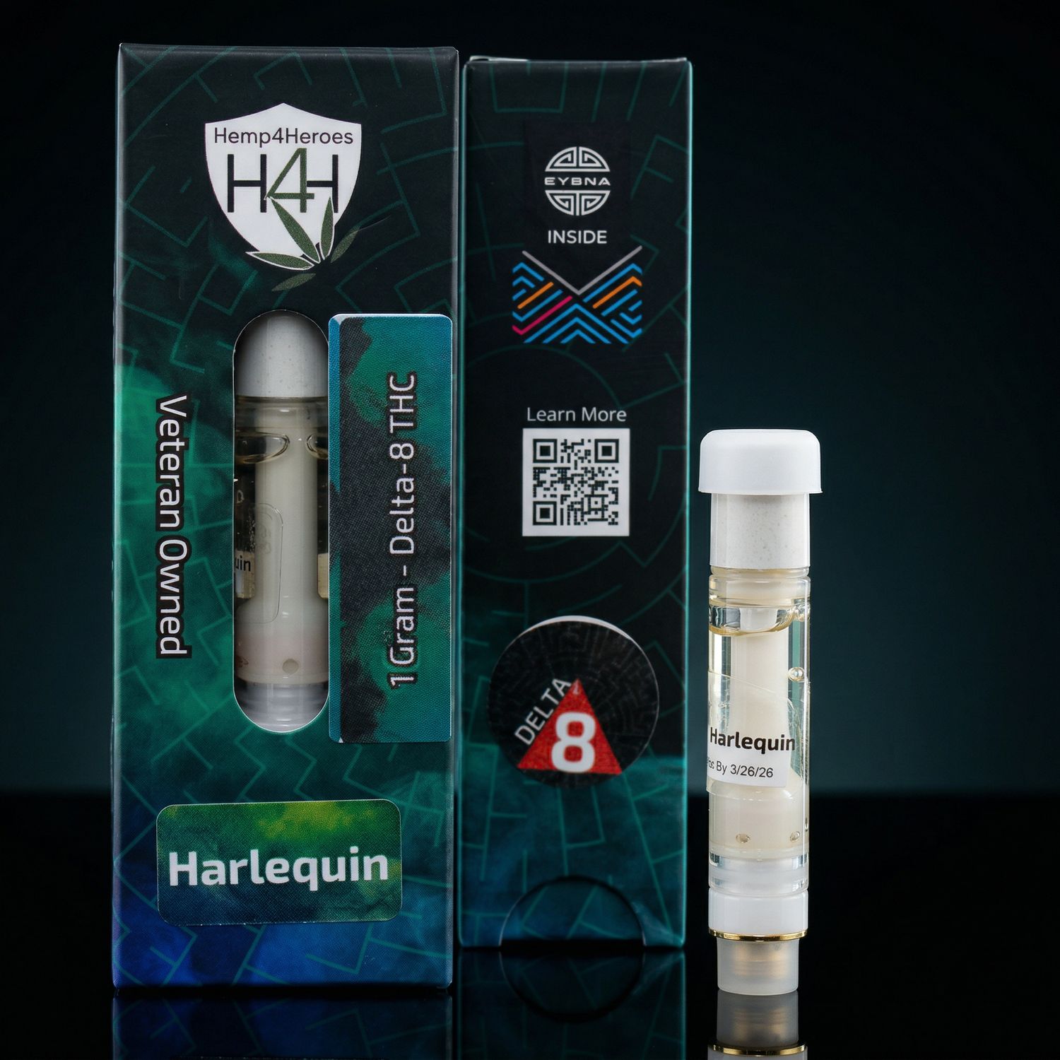 Delta 8 THC - Eybna Cartridge - Harlequin 1g