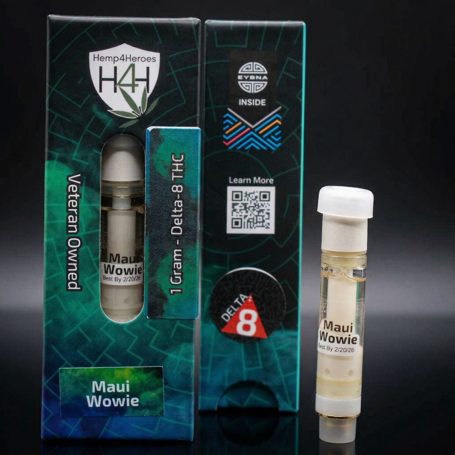 Delta 8 THC - Eybna Cartridge - Maui Wowie 1g