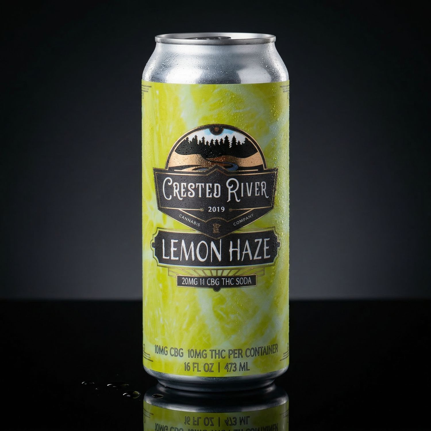 Delta 9 THC - Beverage - Crested River - Lemon Haze 10mg