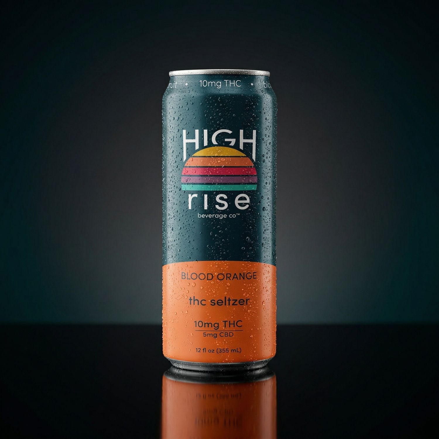 Delta 9 THC - Beverage - High Rise - Blood Orange 10mg