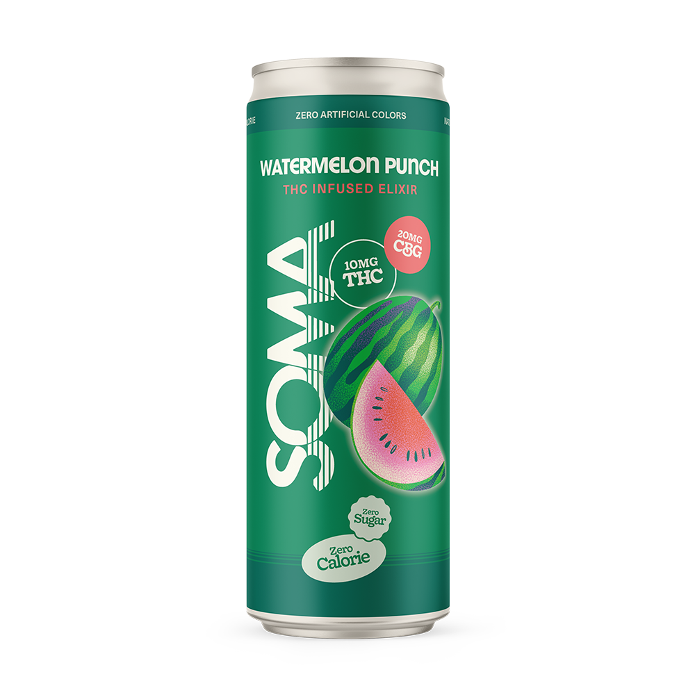 Delta 9 THC - Beverage - Soma - Watermelon 10mg