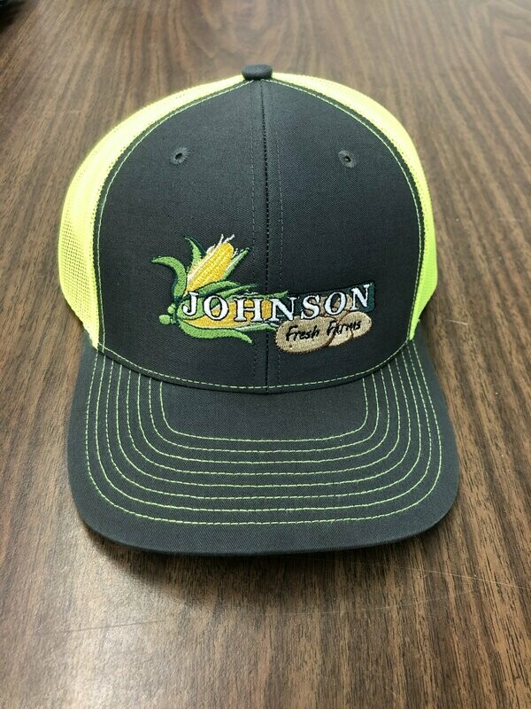 Charcoal Grey/Neon Green /Large Logo