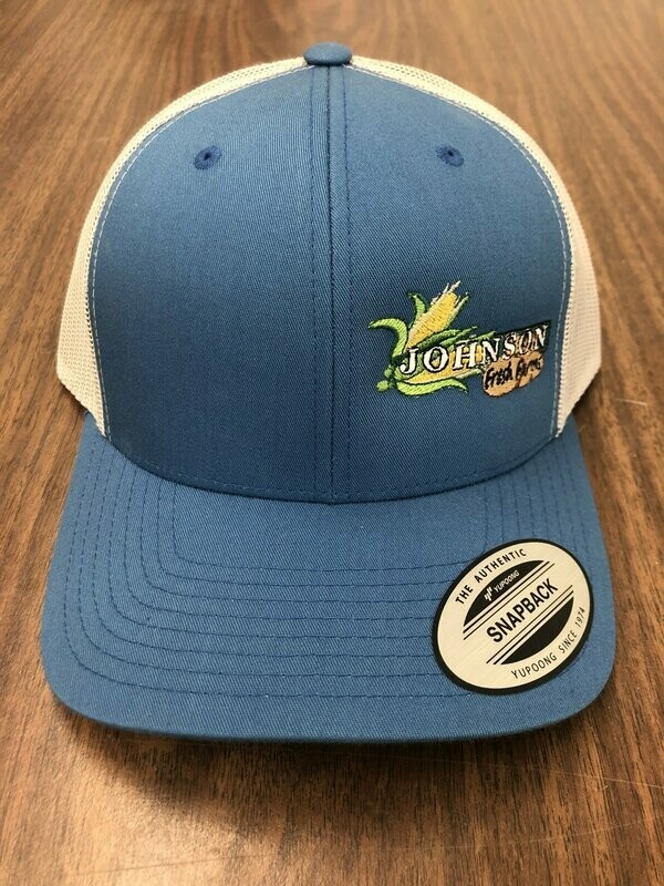 Steel Blue/Silver Small Logo