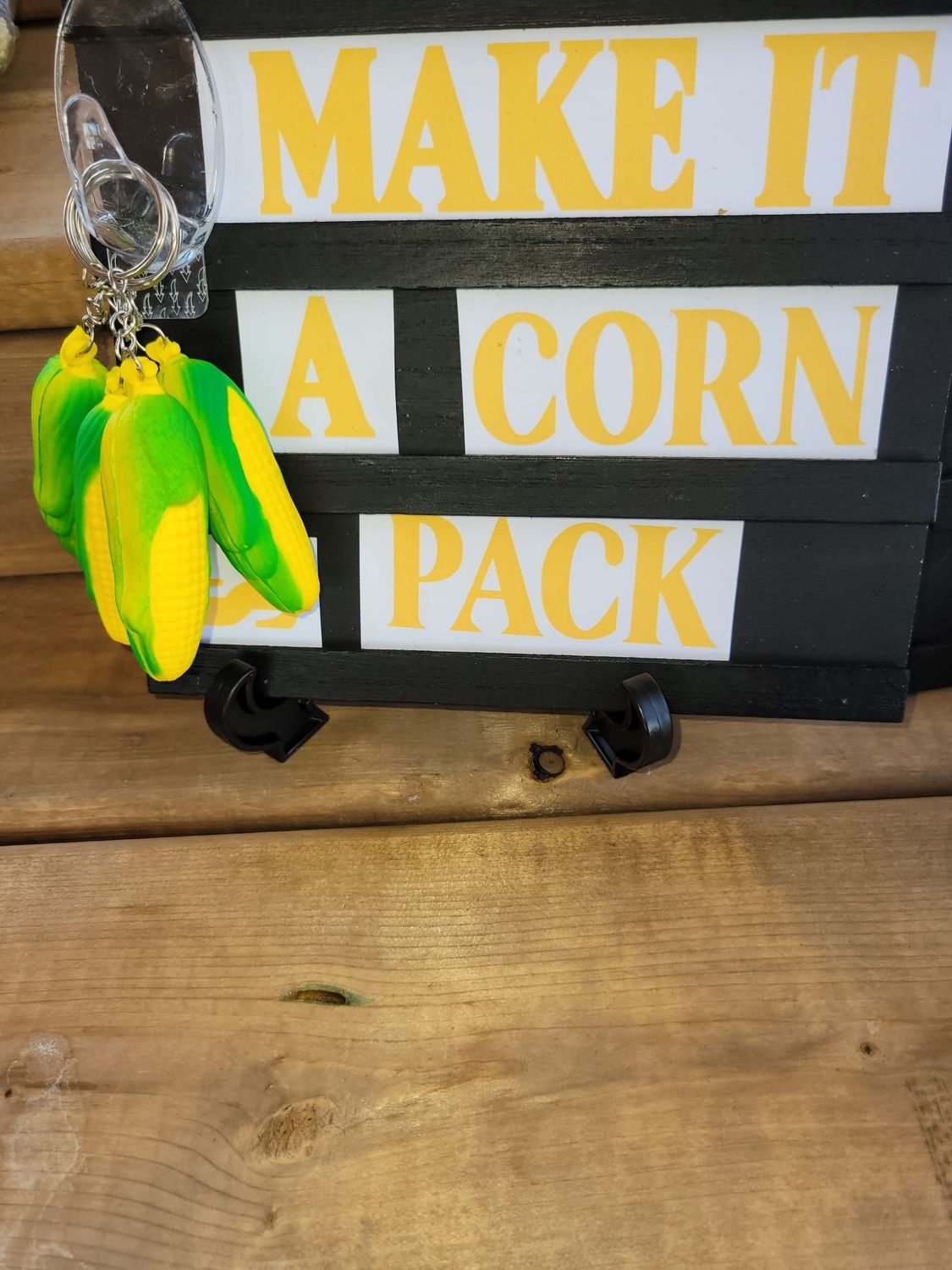 Corn Key Ring