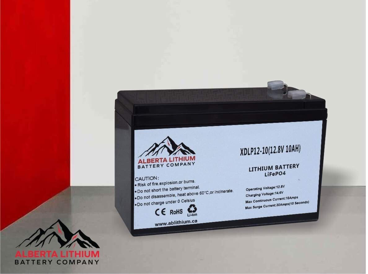 12V 10Ah Deep Cycle LiFePO4 Battery