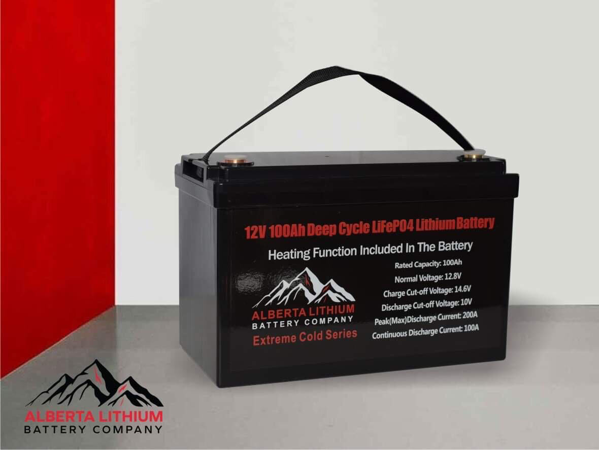 12V 100Ah Extreme Series Heated Bluetooth LiFePO4 Battery