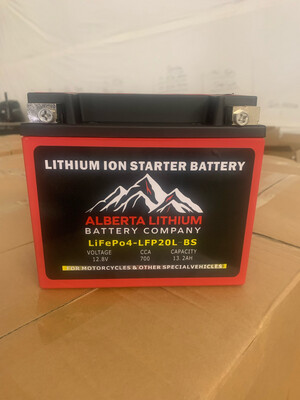 13.2V 13.2Ah 700CCA LiFePO4 Starter Battery UTVs Boats