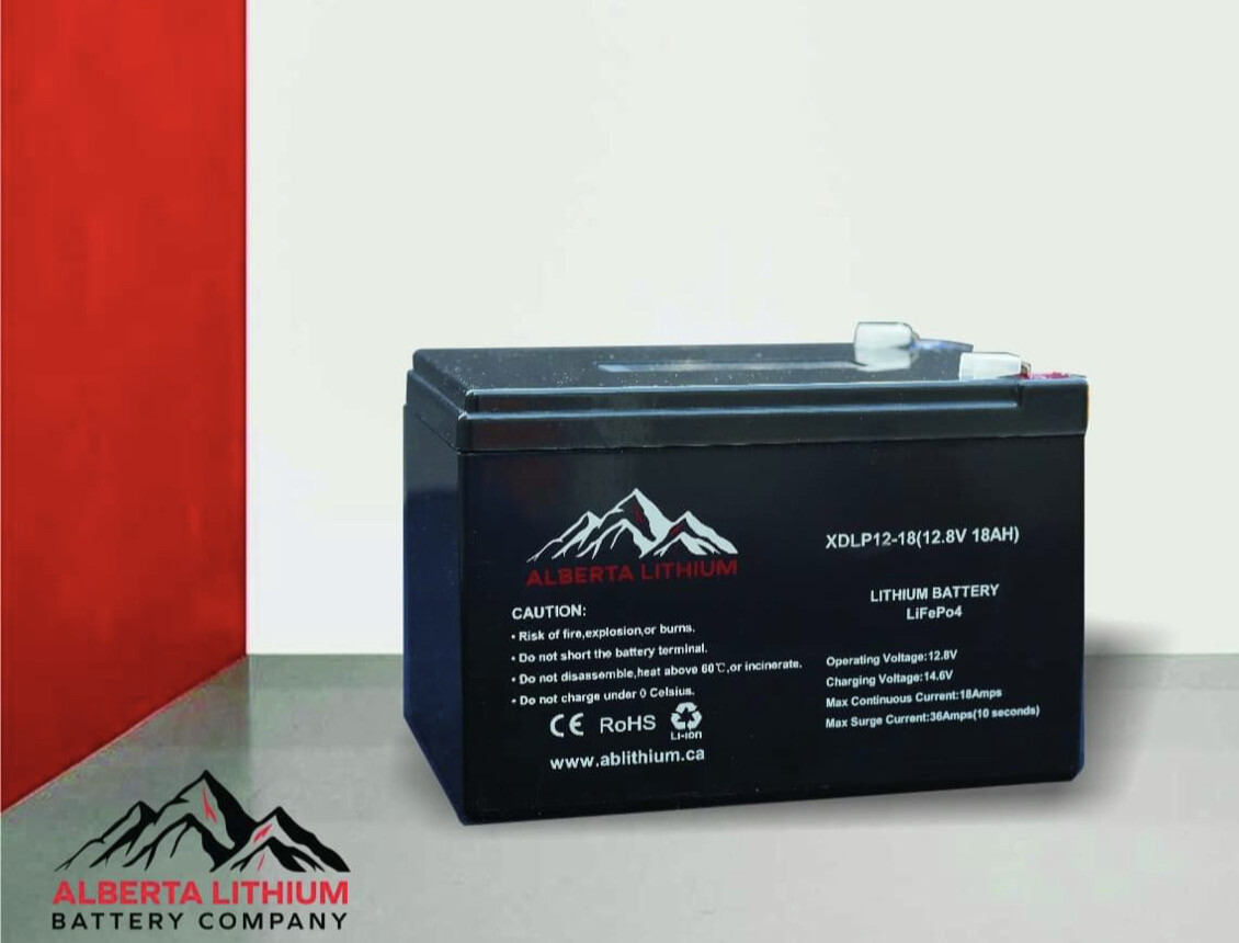 12V 18Ah LiFePO4 Battery