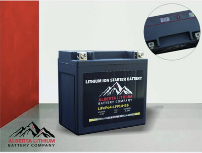 13.2V 4Ah 220CCA LiFePO4 Starter Battery