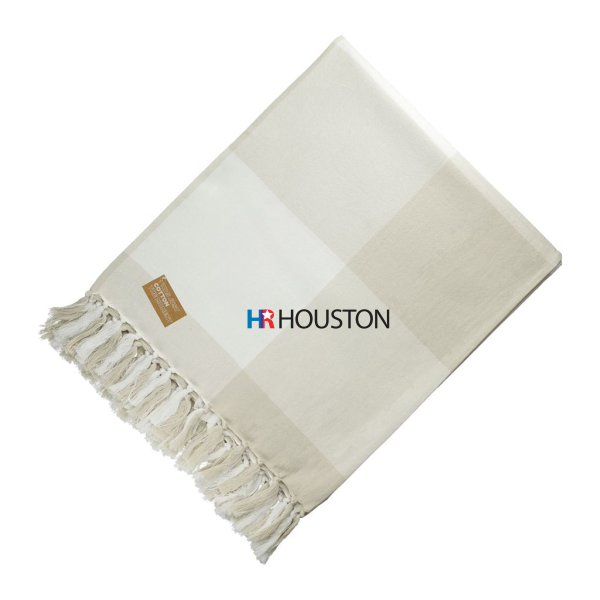 Field & Co.® 100% Organic Cotton Check Throw Blanket
