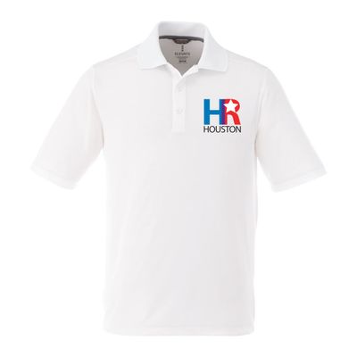 Men's DADE Short Sleeve Performance Polo - White