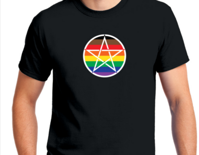 Pride Pentagram Cotton T-shirt