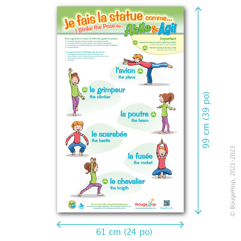 Duo d&#39;affiches Abile&amp;Agil