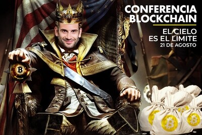Conferencia Blockchain Agosto - El Cielo es el Limite!