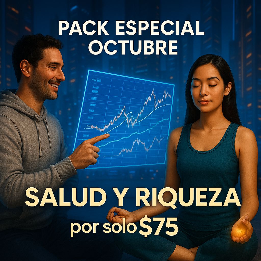 Pack especial Octubre: Rejuvenecimiento Real + Finanzas Cuánticas.